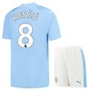 Maillot de Supporter Manchester City Kovacic 8 Domicile 2023-24 Pour Enfant